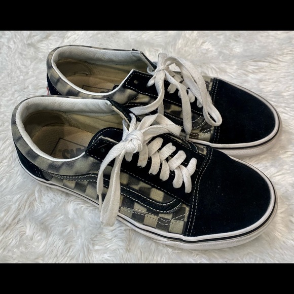 Limited Edition Blur Checker Old Skool - Picture 1 of 2